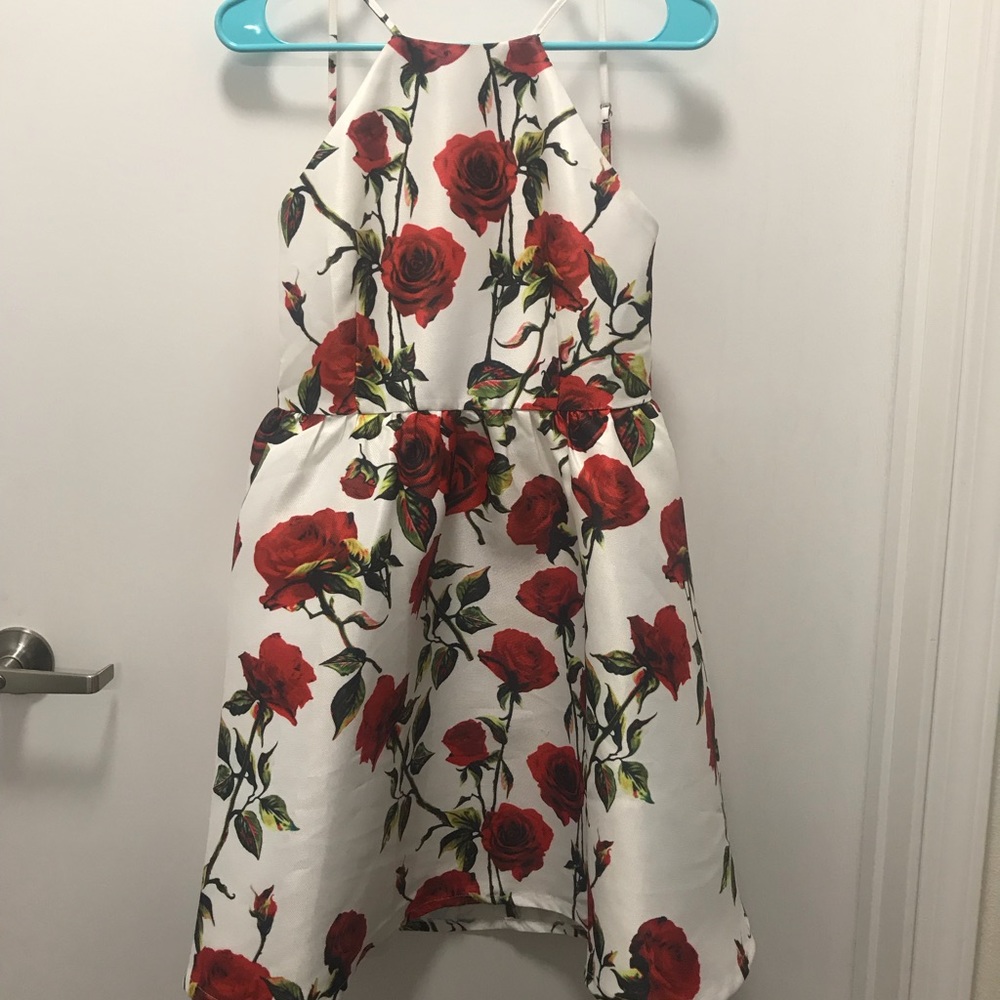 Floral cocktail dress